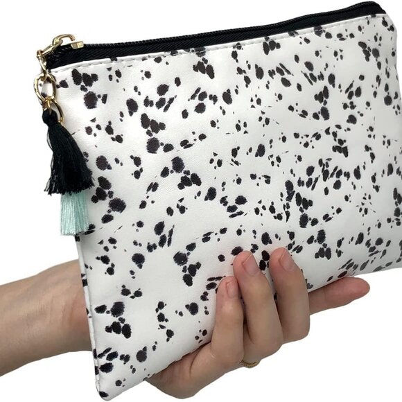 Cute Small Cosmetic Bag Mini Makeup Bag for Women and Girls,PU Leather Small Tra - Picture 4 of 7